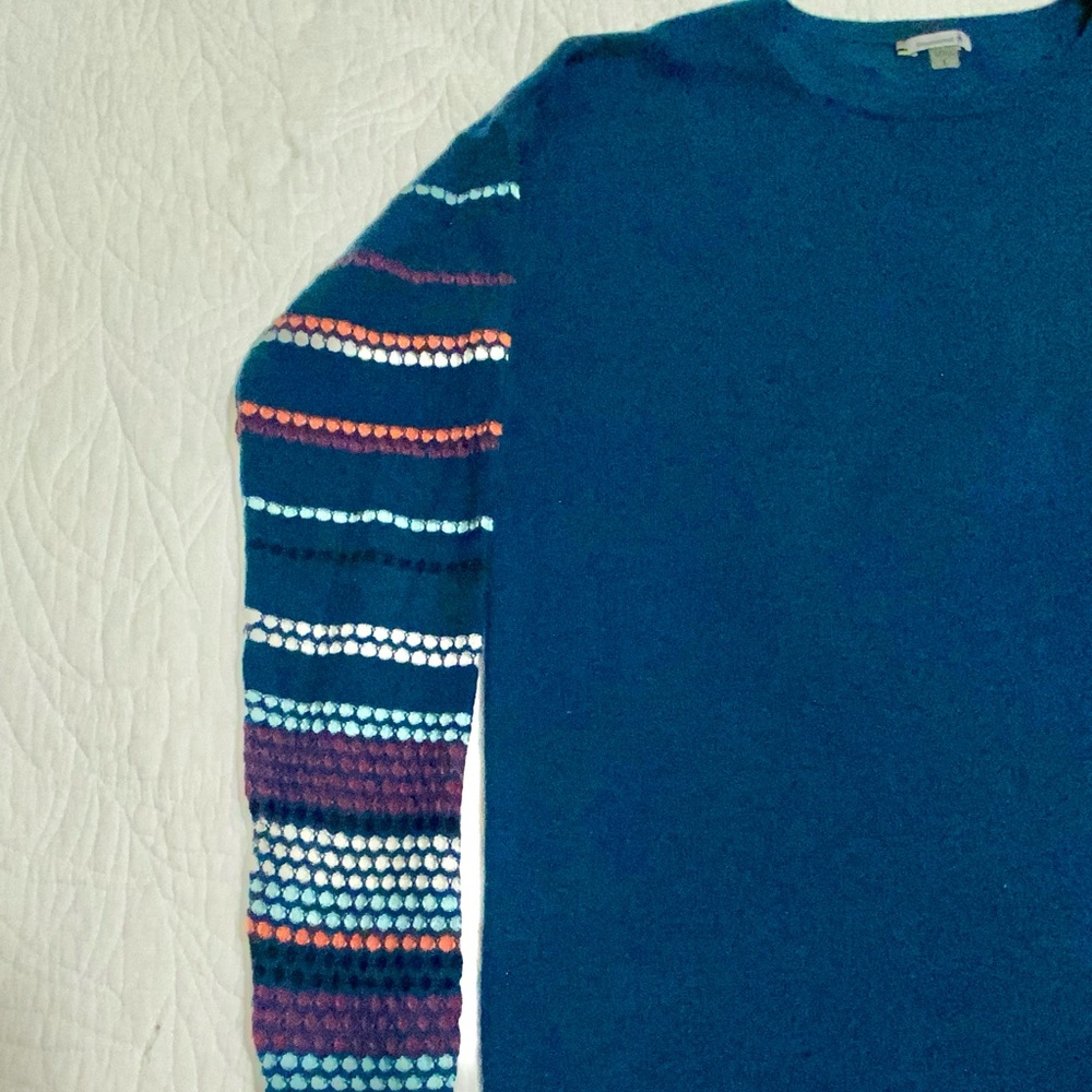 Smartwool Shadow Pine Crew Sweater Multi Dot Slee… - image 4